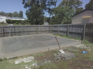 Concrete Shed Slab